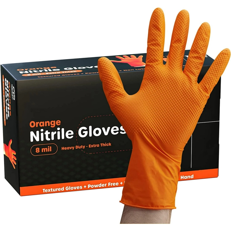 Nitrile Mechanic Glove - 8mil Nitrilhandschuhe, dick, 30/50 Stück, industrielle