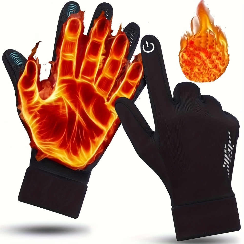 Winter Glove Insulated - Unisex Thermisch Isolierte Winterhandschuhe Winddicht Touchscreen-Kompatibel