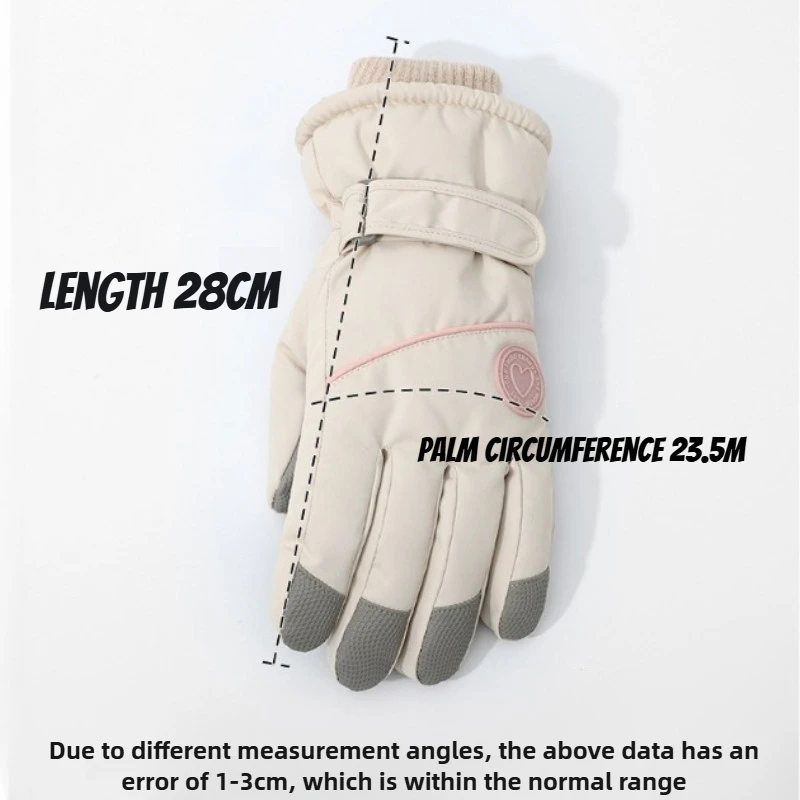 Winter Glove Insulated - Winter Ski Handschuhe Mit Fleece Futter