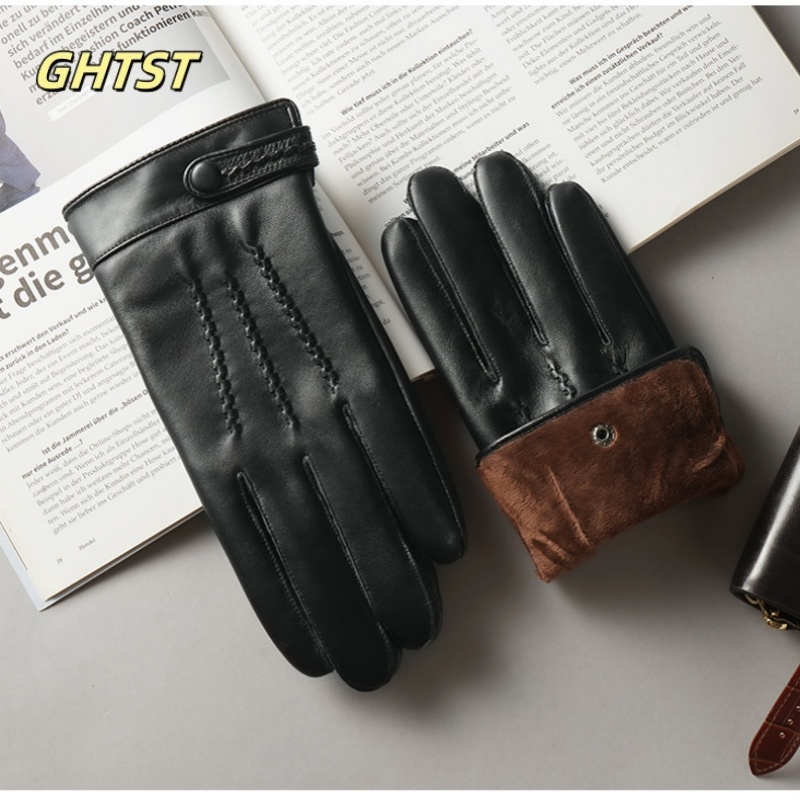 2025 neue Männer Winter Echte  – Leather Driving Glove Bewertung und Preis