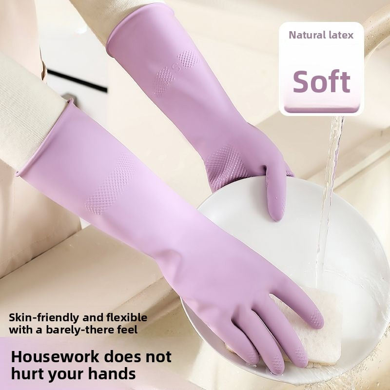 Latex-Geschirrspülhandschuhe,  – Dish Glove Rubber Bewertung und Preis