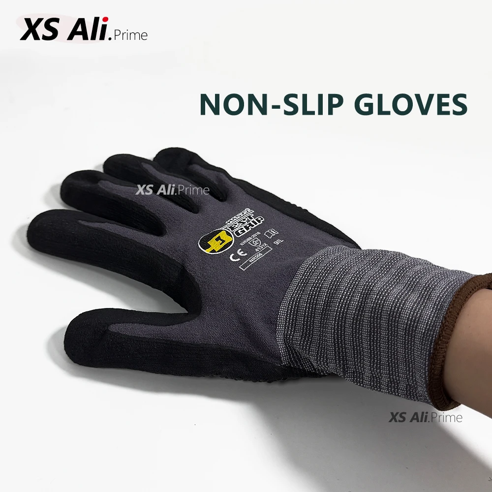 1/10 Paar Schaumstoff-Nitril-H – Nitrile Mechanic Glove Bewertung und Preis