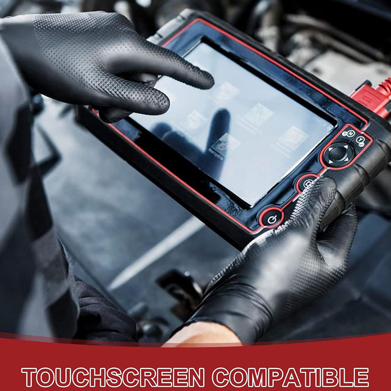 Extra dicke 8-mil-Hochleistung – Nitrile Mechanic Glove Bewertung und Preis