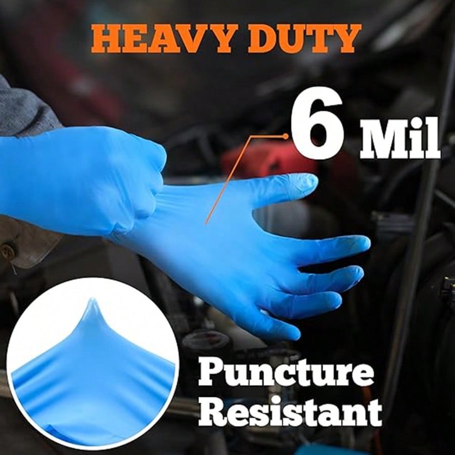 100 Stück strapazierfähige Nit – Nitrile Mechanic Glove Bewertung und Preis