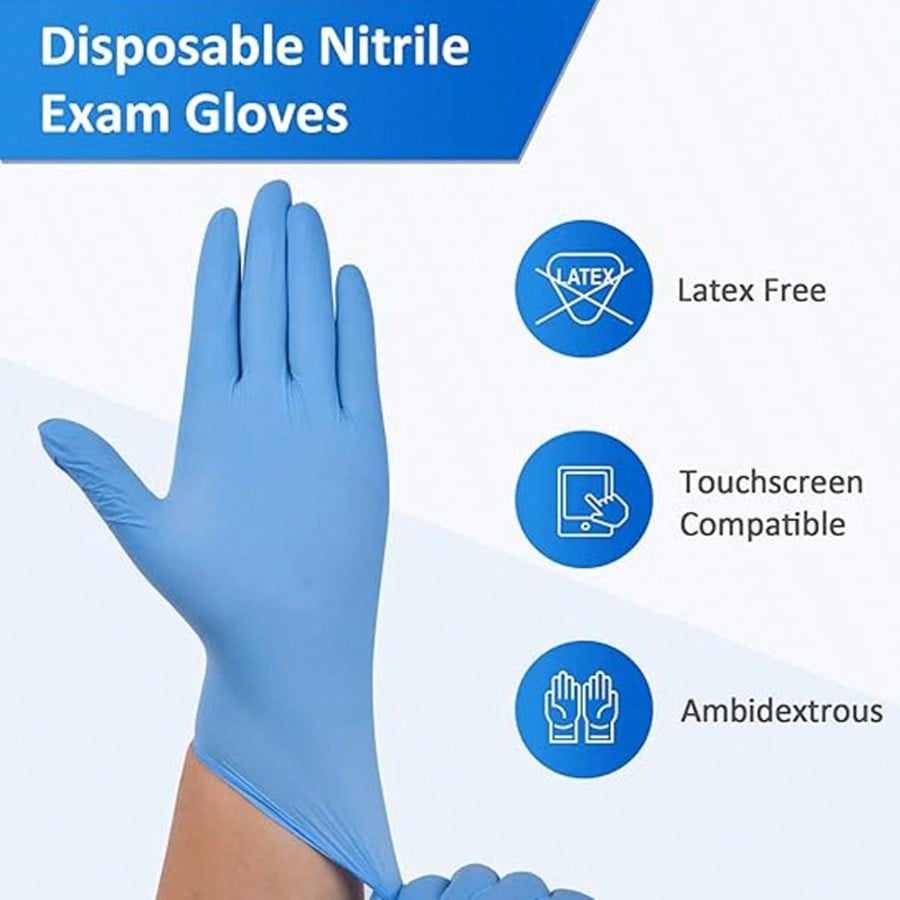 100 Stück strapazierfähige Nit – Nitrile Mechanic Glove Bewertung und Preis