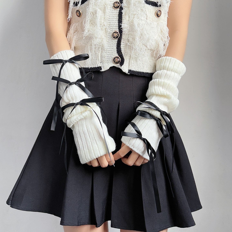 Süße Schleifenhandschuhe aus S – Fingerless Glove Knit Bewertung und Preis