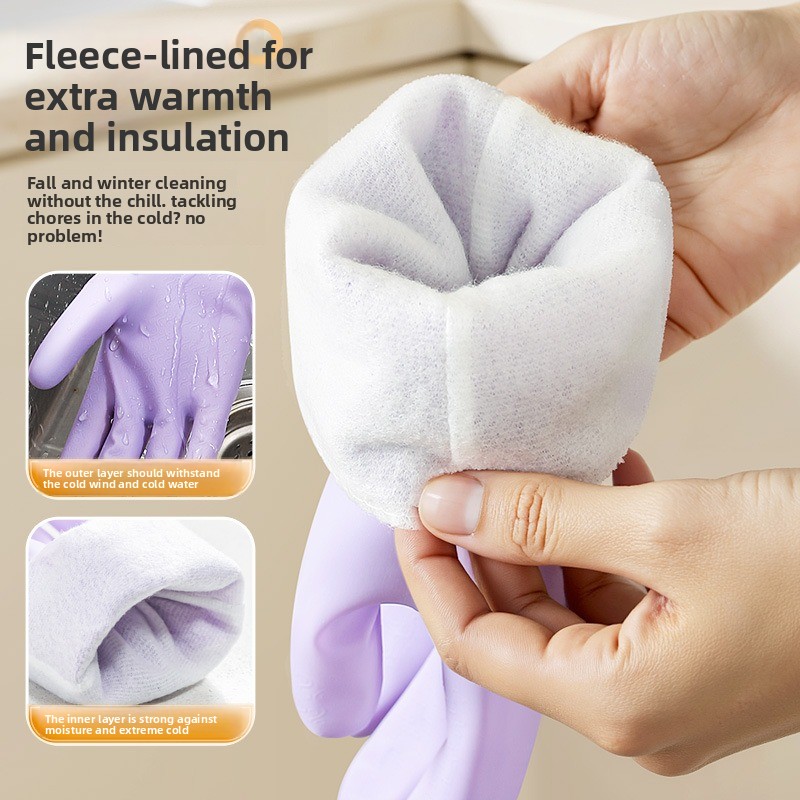 Winter warme wasserdichte Gesc – Dish Glove Rubber Bewertung und Preis