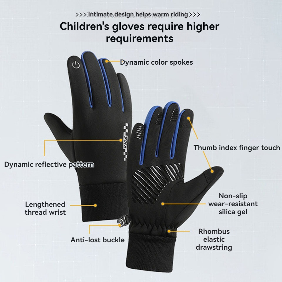 GTUBIKE Kinderhandschuhe Touch – Ski Glove Waterproof Bewertung und Preis