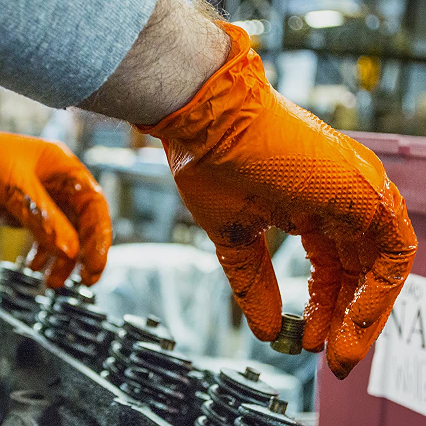 100 Stück pro Box Mechanische  – Nitrile Mechanic Glove Bewertung und Preis