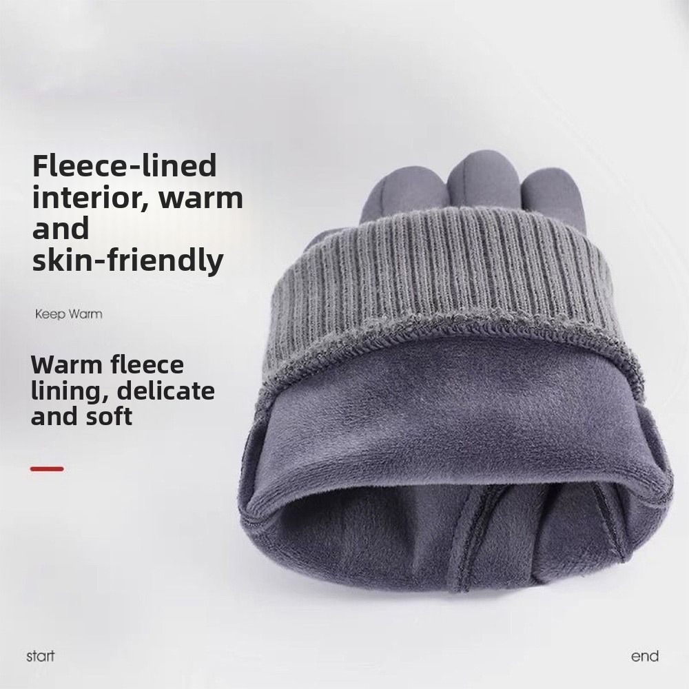 Fahrhandschuhe, Fleece-Futter, – Leather Driving Glove Bewertung und Preis