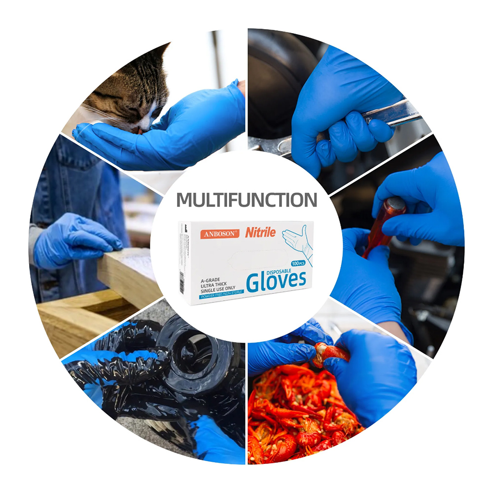 Nitril-Prüfungshandschuhe – bl – Exam Glove Nitrile Bewertung und Preis